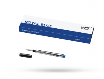 124505 (128241) - MONTBLANC ROLLERBAL REFILL SMALL ROYAL BLUE (M)
